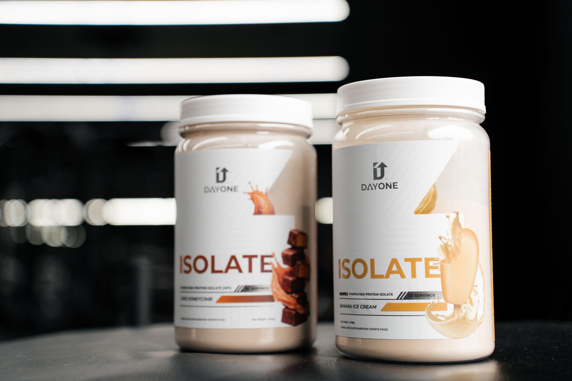 ISOLATE tubs — six flavours